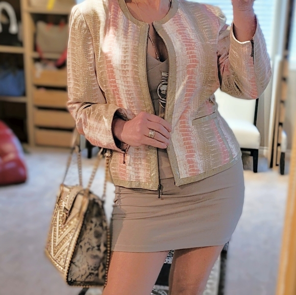 City Girl reptile print gorgeous jacket - Picture 9 of 16